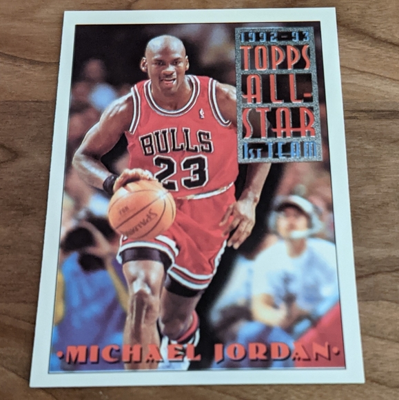 Topps Other - 👣1993-94 Topps Michael Jordan All-Star 1st Team